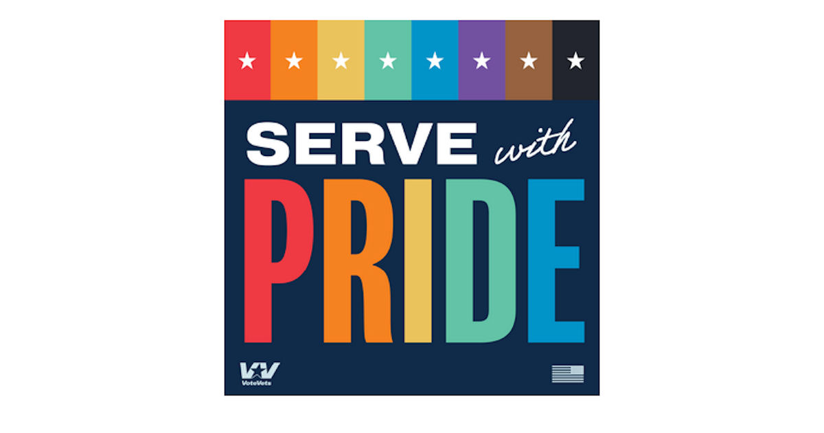 FREE Serve with Pride Sticker