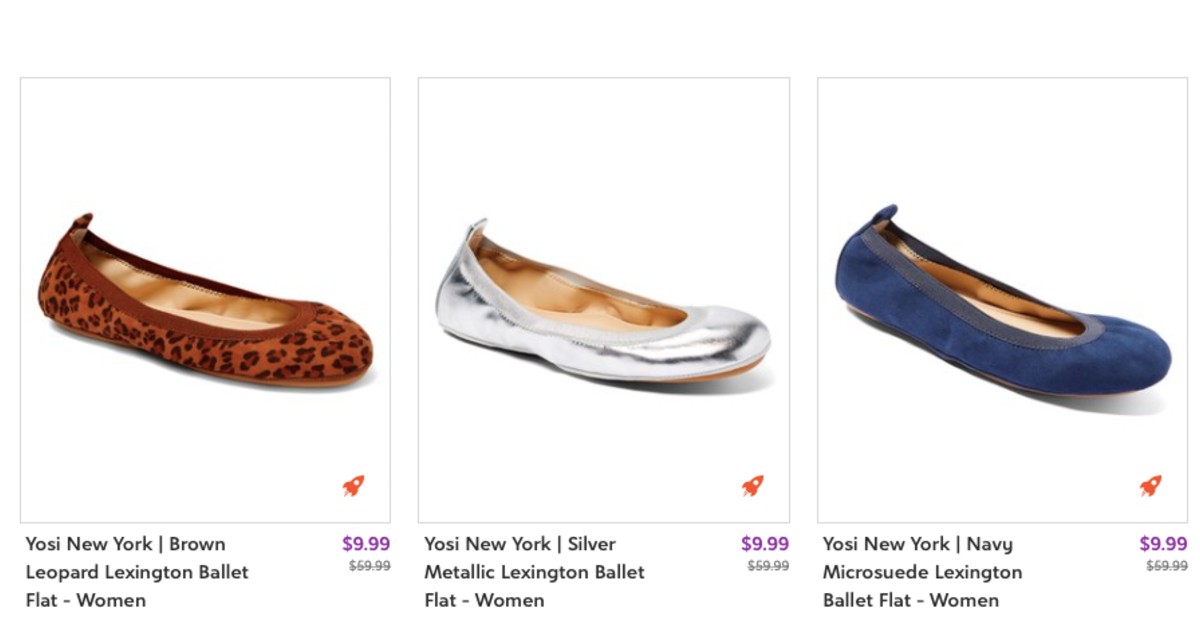 Yosi New York Shoes ONLY $9.99 + Extra 15% Off at Checkout