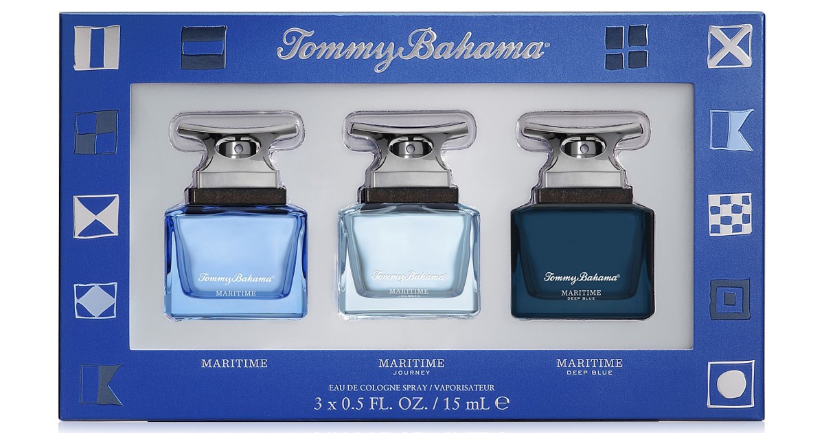 Tommy Bahama Men's 3-Pc Maritime Gift Set
