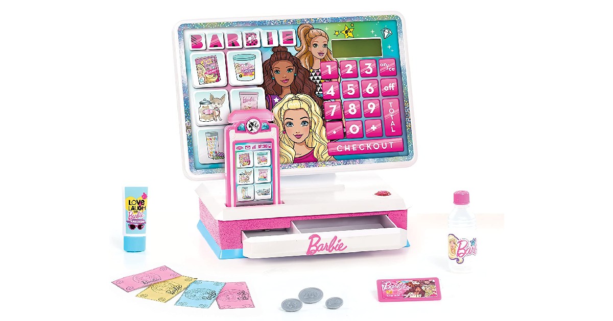 Barbie Large Cash Register ONLY $9.46 (Reg. $20)