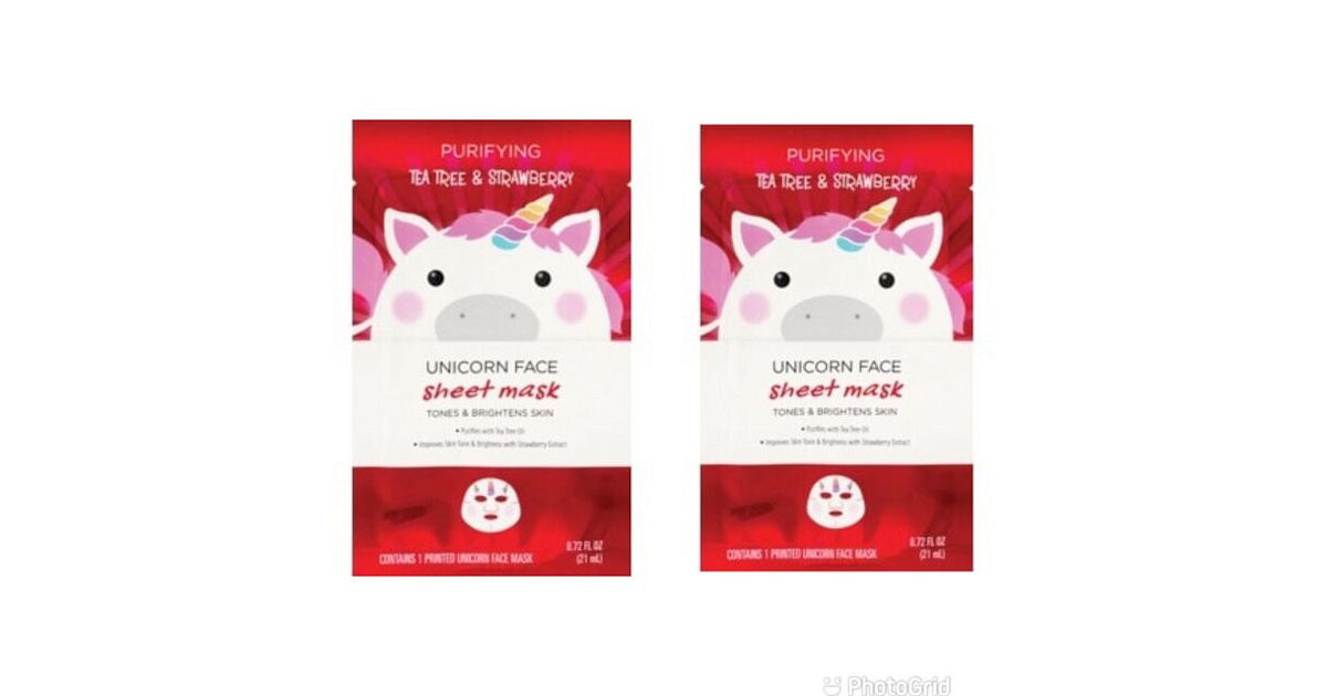 Free Beauty 360 Unicorn Face Sheet Mask at CVS Free Samples