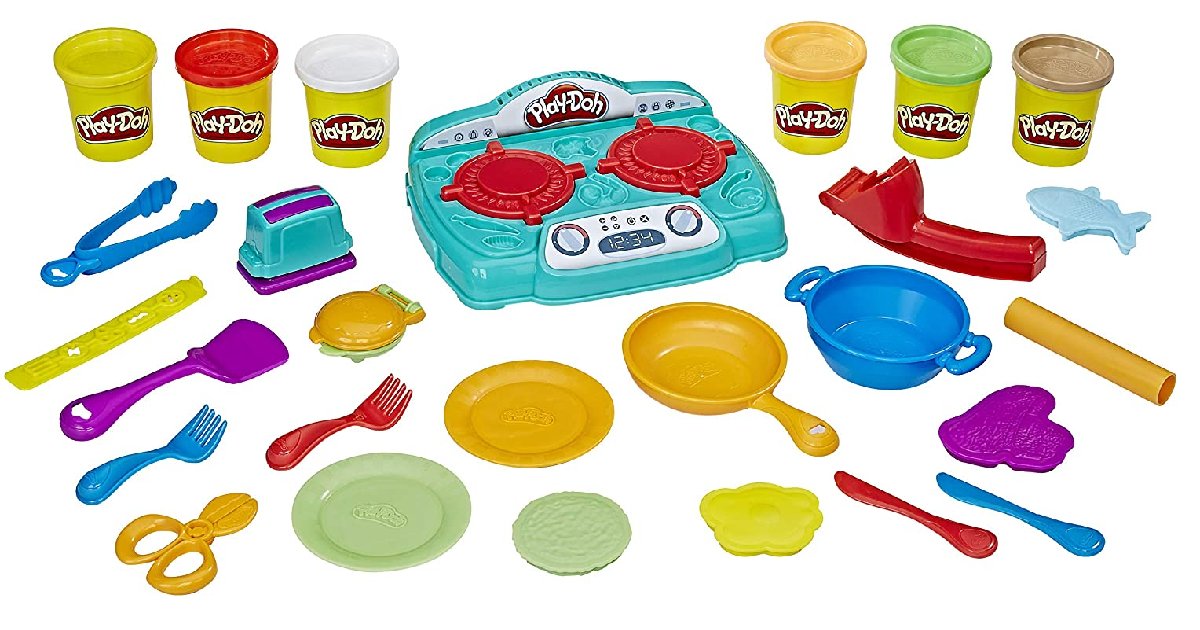 Play-Doh Kitchen Creations Stovetop Super Set $12.90 (Reg. $30)