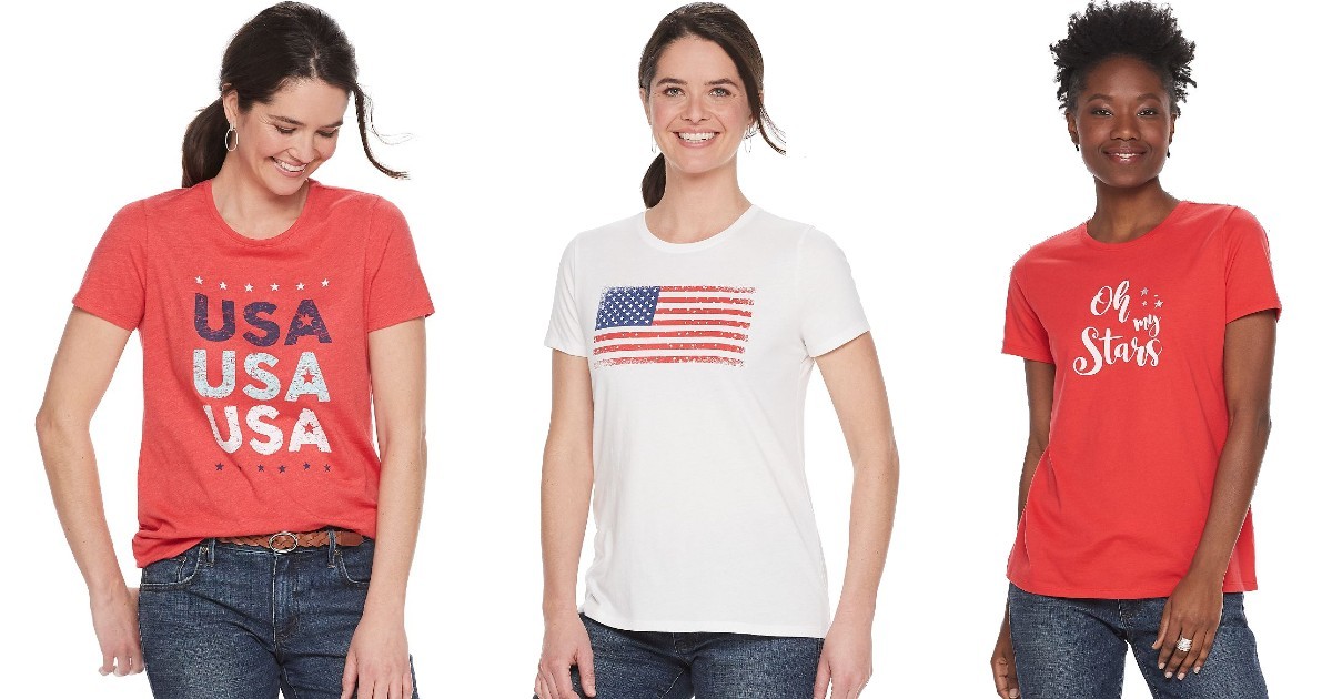 Sonoma Goods For Life Patriotic Tees