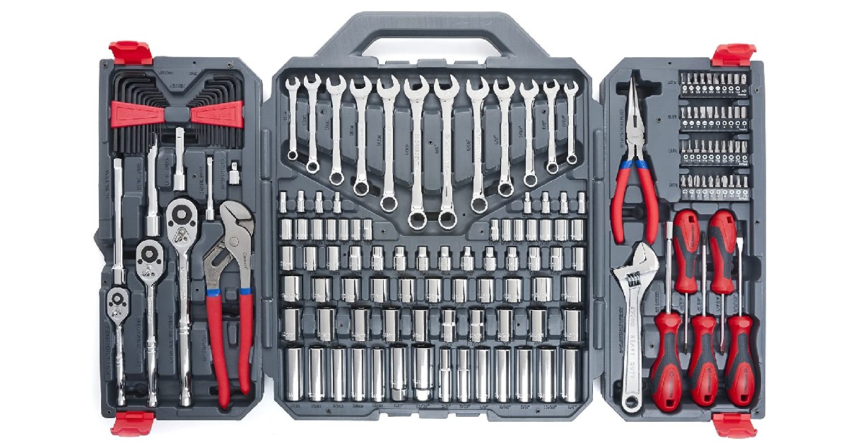 Crescent 170-Pc General Purpose Tool Set ONLY $69.99 (Reg. $125)