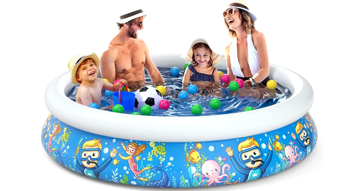 kiddie inflatable pool