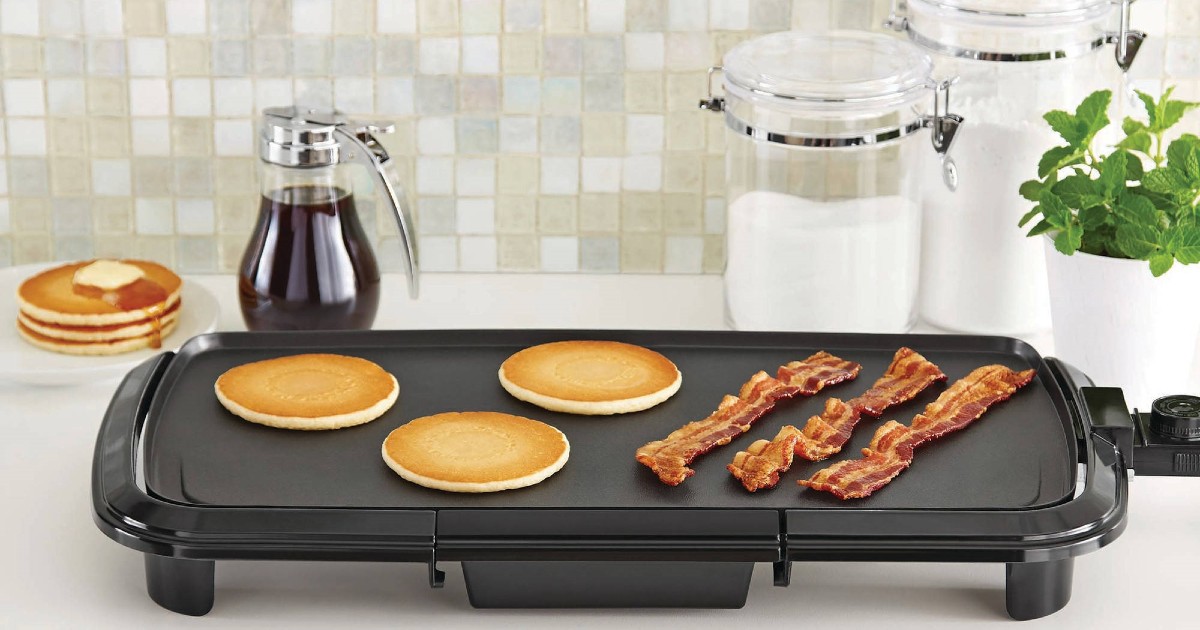 Mainstays Electric Griddle ONLY $19.96 at Walmart (Reg $31)