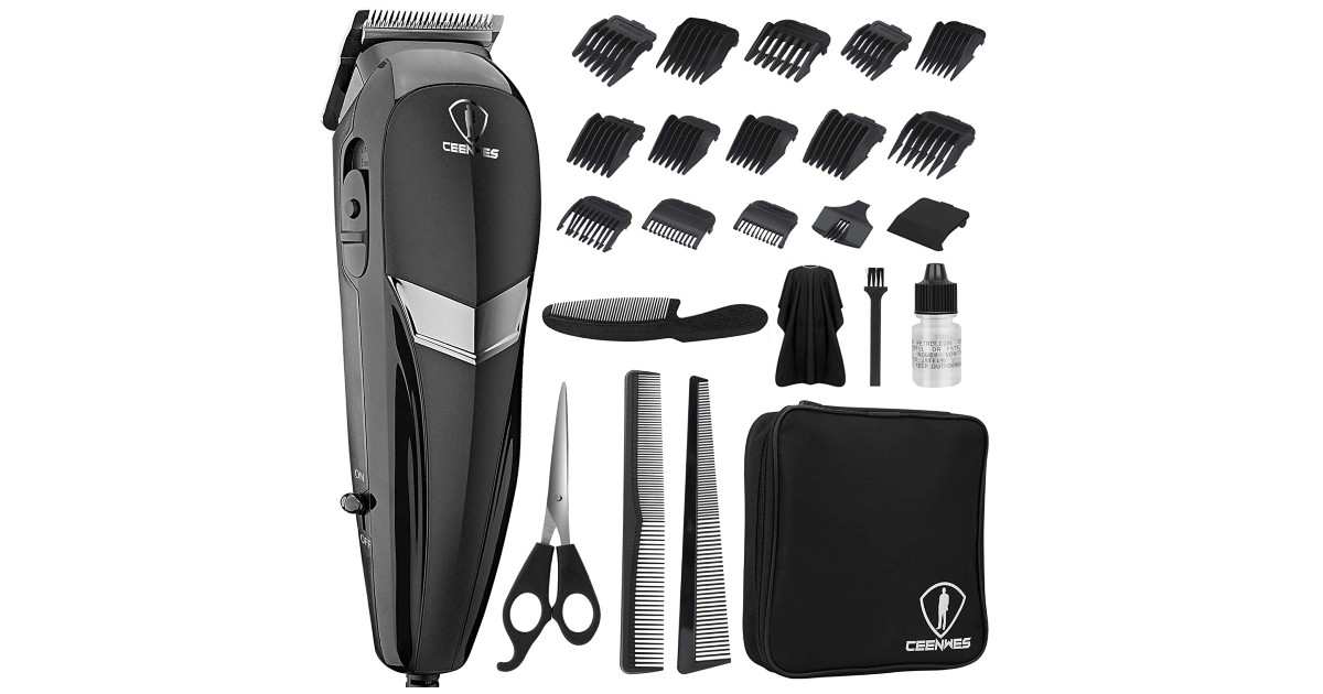 All-in-One 24-Piece Hair Clipper Kit