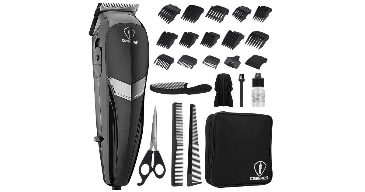 AllinOne 24Piece Hair Clipper Kit ONLY 9.99 (Reg 26) Deals & Coupons