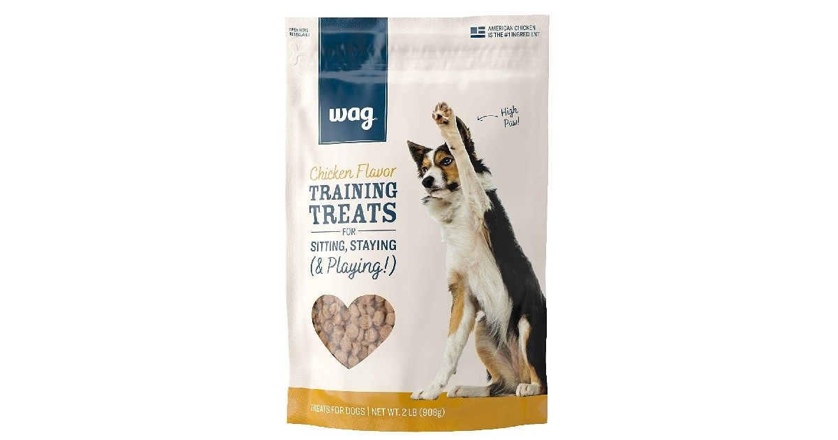 Wag Training Treats for Dogs ONLY $7.07 (Reg. $14)