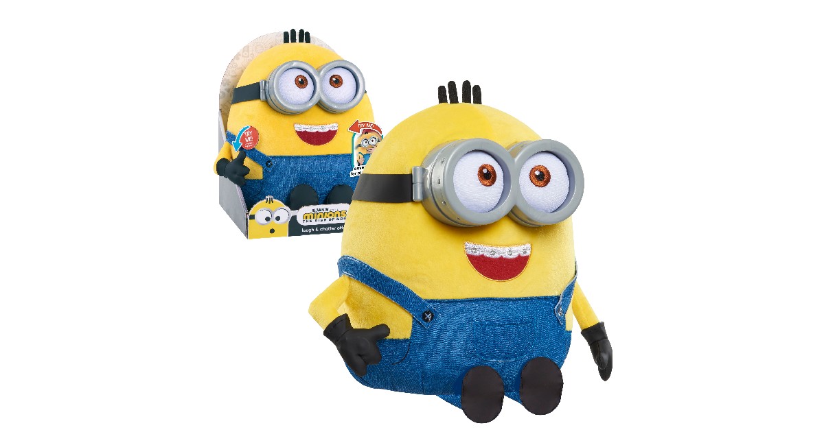 Minions Laugh & Chatter Otto Plush ONLY $7.82 (Reg. $34)