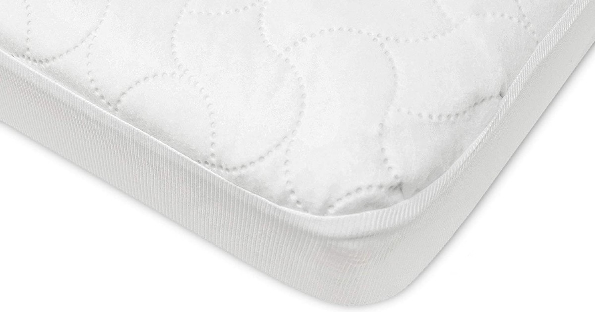 amazon waterproof crib mattress pad