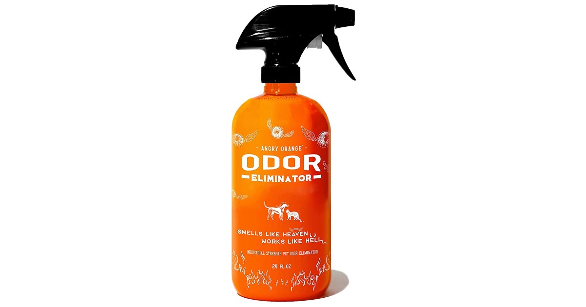 Save 50% on Angry Orange Pet Odor Eliminator