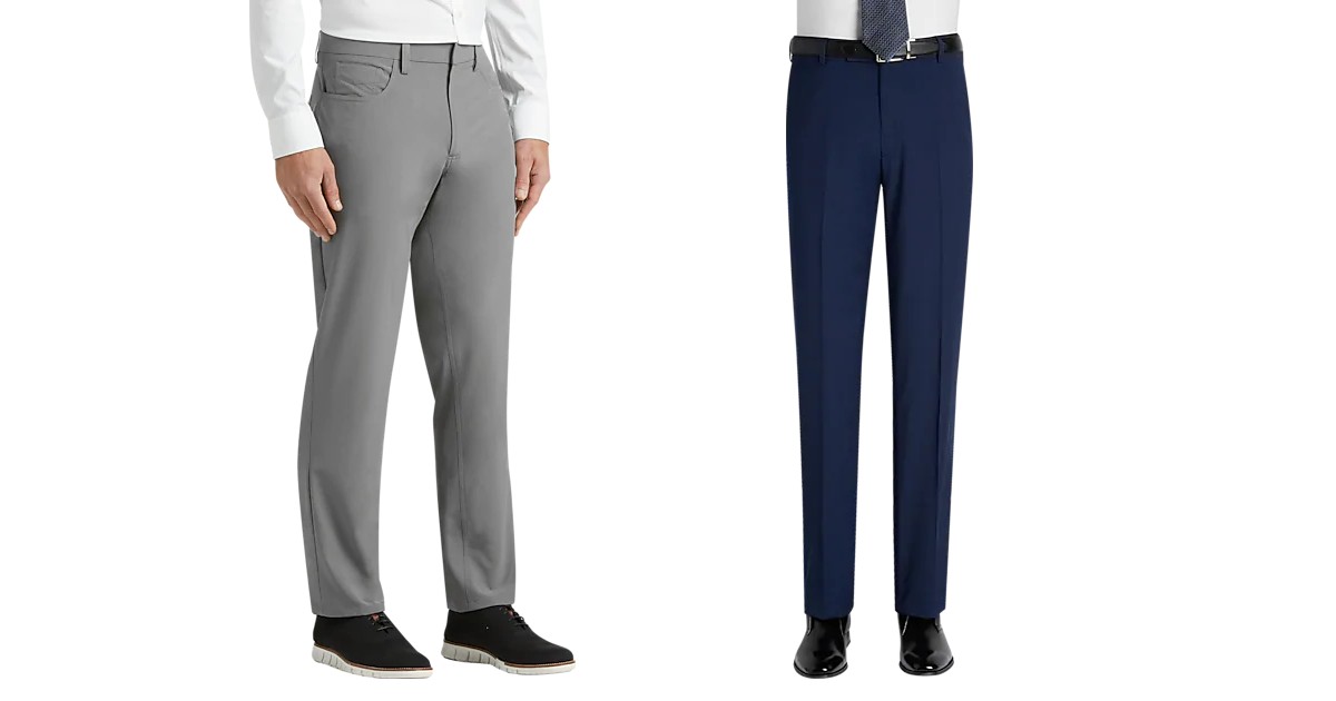 Perry Ellis and Kenneth Cole Men's Dress Pants ONLY $9.99