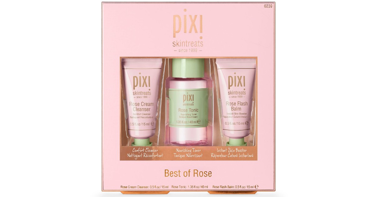 Pixi Skintreats 3-Piece Skincare Kit