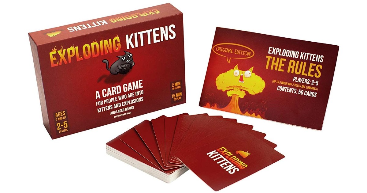 Save 50% on Games from Exploding Kittens, ThinkFun and More