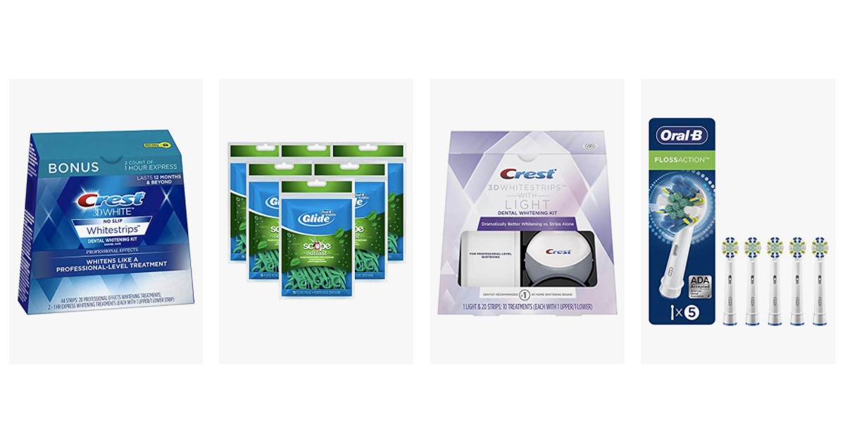 50% Off Oral Care and Whitening Kits from Oral-B, Crest and More
