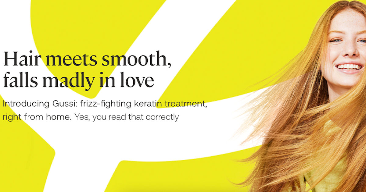 Free Gussi Keratin Hair Treatment Package Free Product Samples