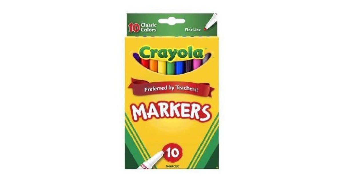 Crayola Classic Thin Line Mark...