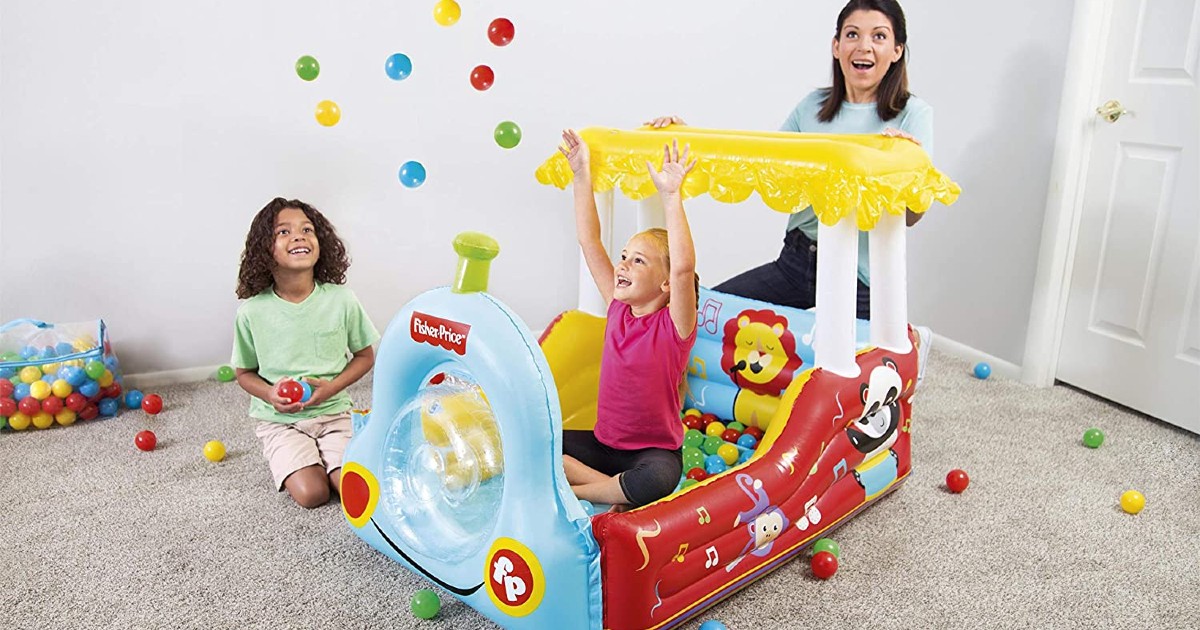 Fisher Price Train Ball Pit ON...