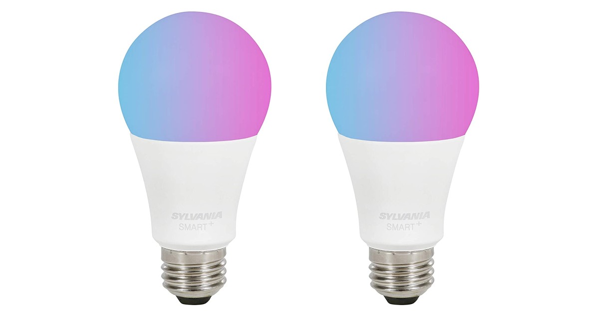 Up to 45% off SYLVANIA Bluetooth Mesh LED Smart Light Bulbs