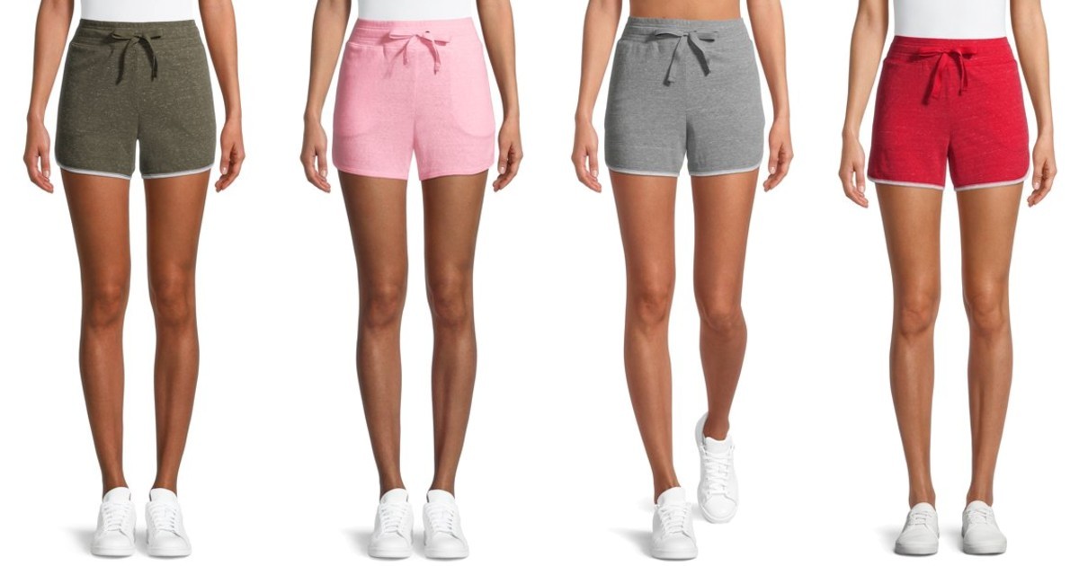 Athletic Works Women’s 2-Pack Gym Shorts ONLY $9.50 at Walmart - Daily ...