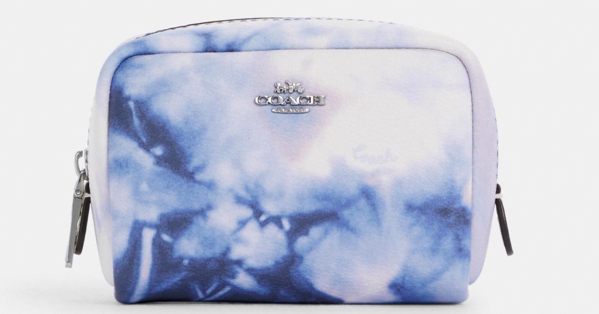 Coach Mini Tie Dye Boxy Cosmetic Case ONLY $31.20 (Reg. $78)