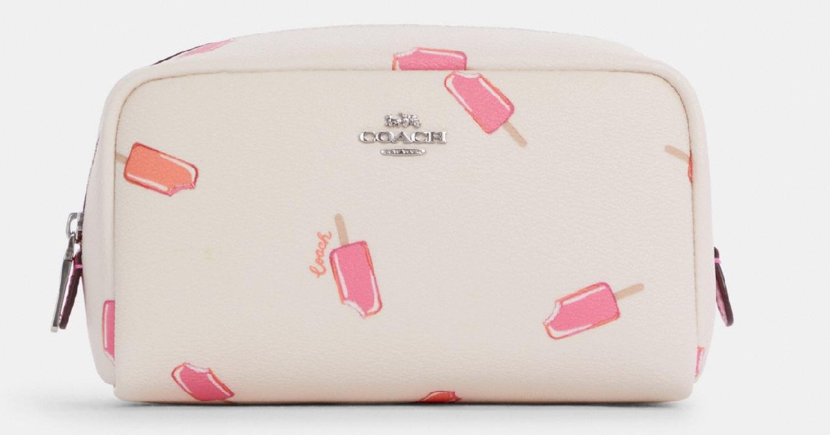 Coach Small Boxy Popsicle Cosmetic Case ONLY $39.20 (Reg. $98)