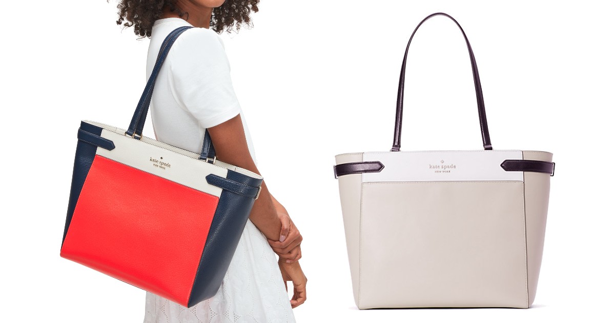 Kate Spade Staci Colorblock Laptop Tote ONLY $149 (Reg $449) - Daily Deals  & Coupons