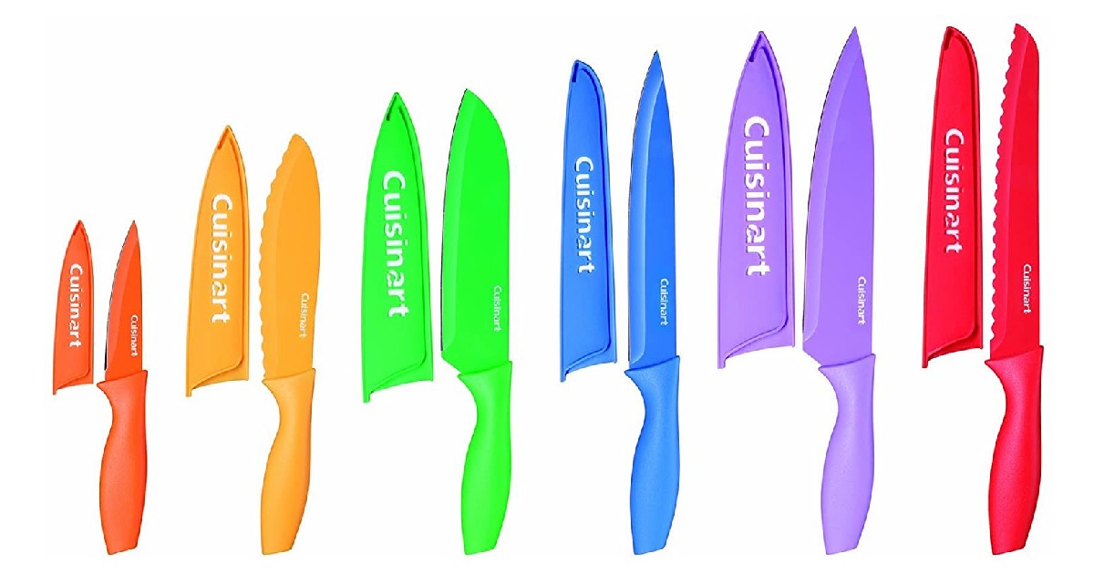 Cuisinart 12-Piece Knife Set ONLY $12.99 on Amazon