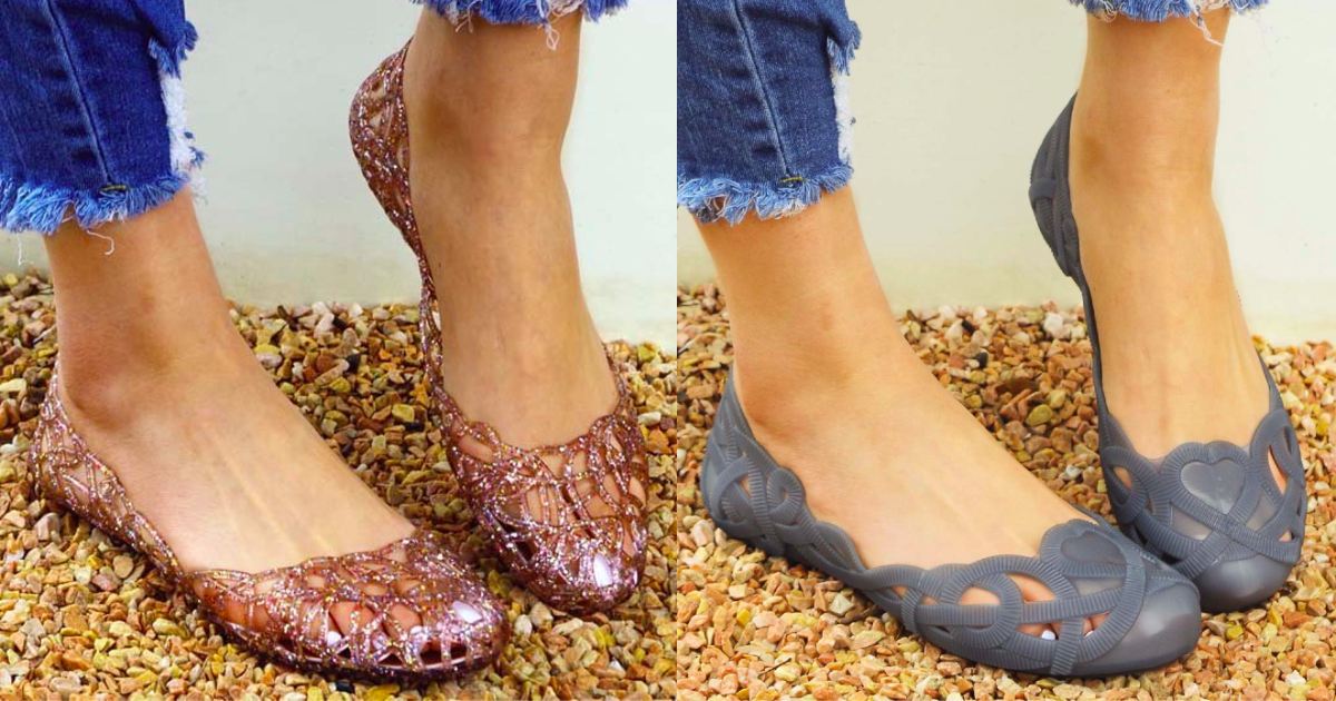 One Day Only: Rock Your Style in Jelly Flats ONLY $7.99