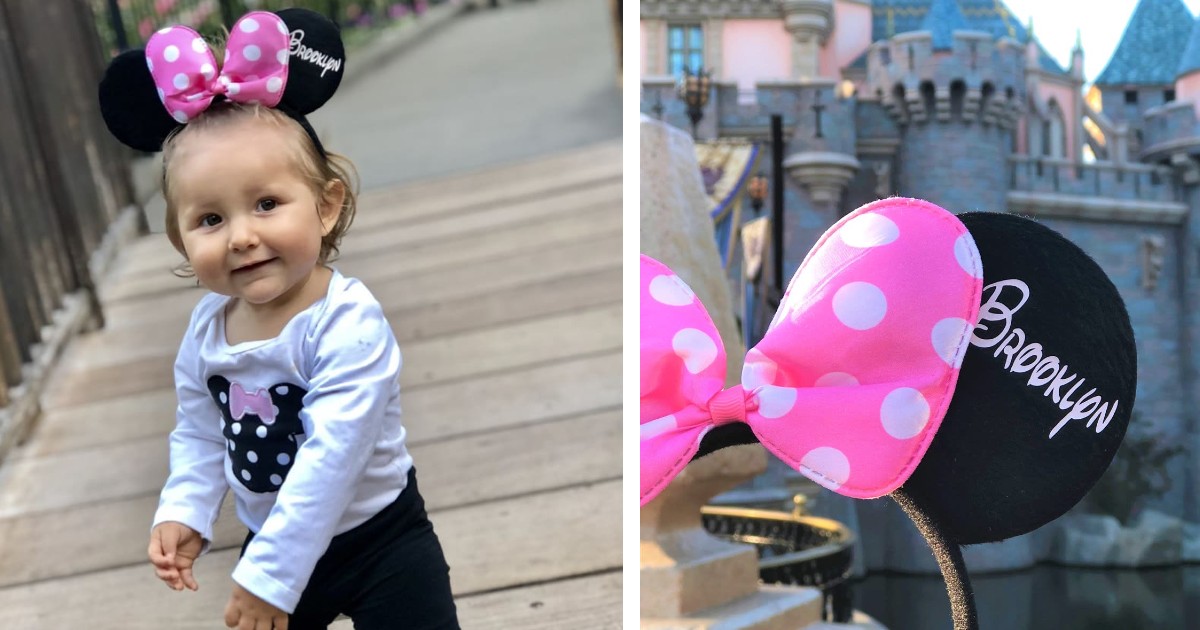 Personalized Adorable Mouse Ears