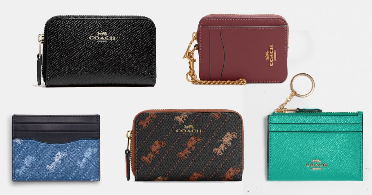 Coach Card Cases as Low as $21.84 (Reg. $78) + Free Shipping