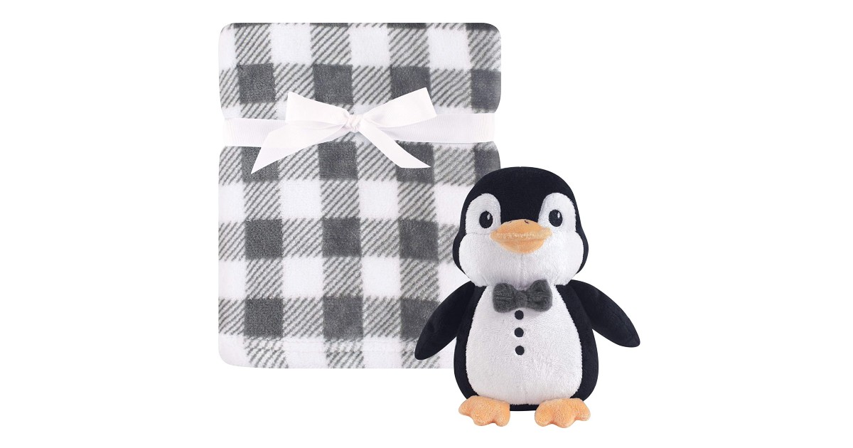 Hudson Baby Plush Blanket with Toy ONLY $7.79 (Reg. $15)