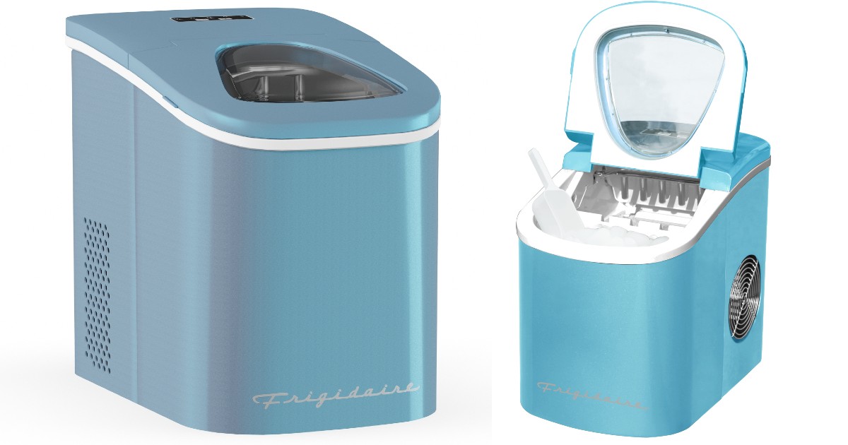 Frigidaire Blue Retro Ice Maker ONLY 89 (Reg 122) Daily Deals & Coupons