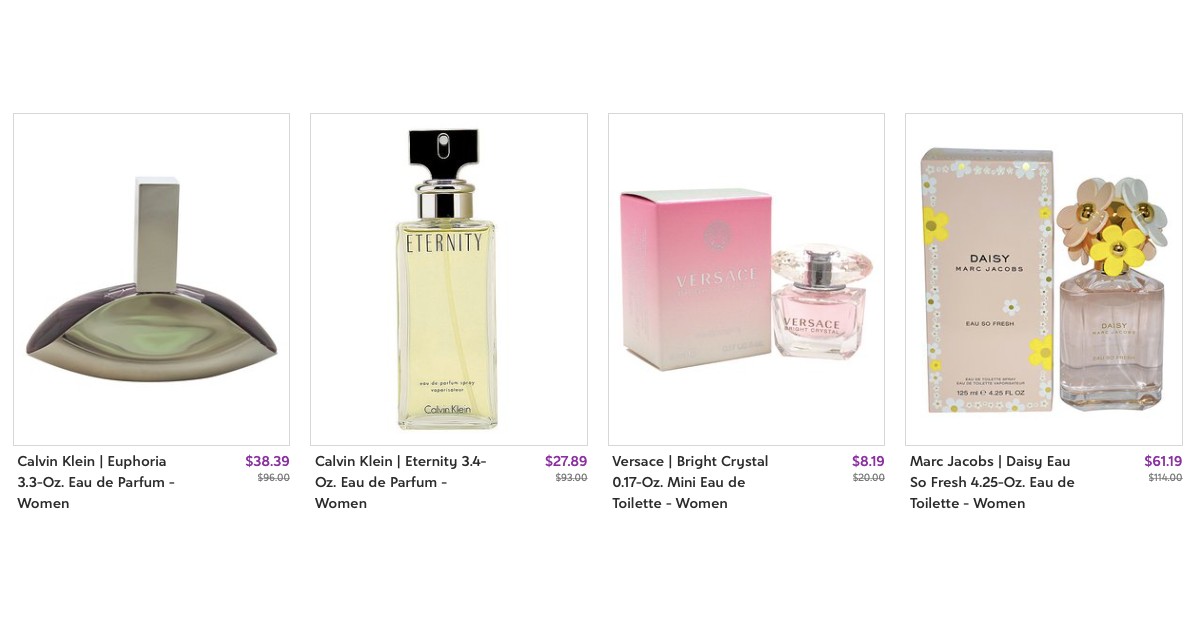 Save 70% on Fave Fragrances + Extra 15% Off at Checkout