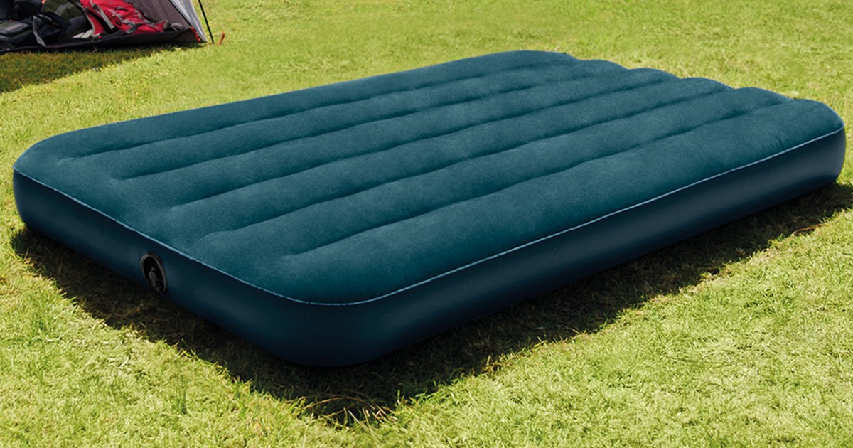 intex twin inflatable mattress w headboard