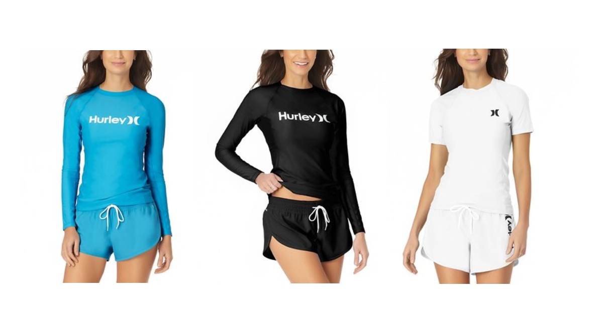 hurley coupon rashguard women swim