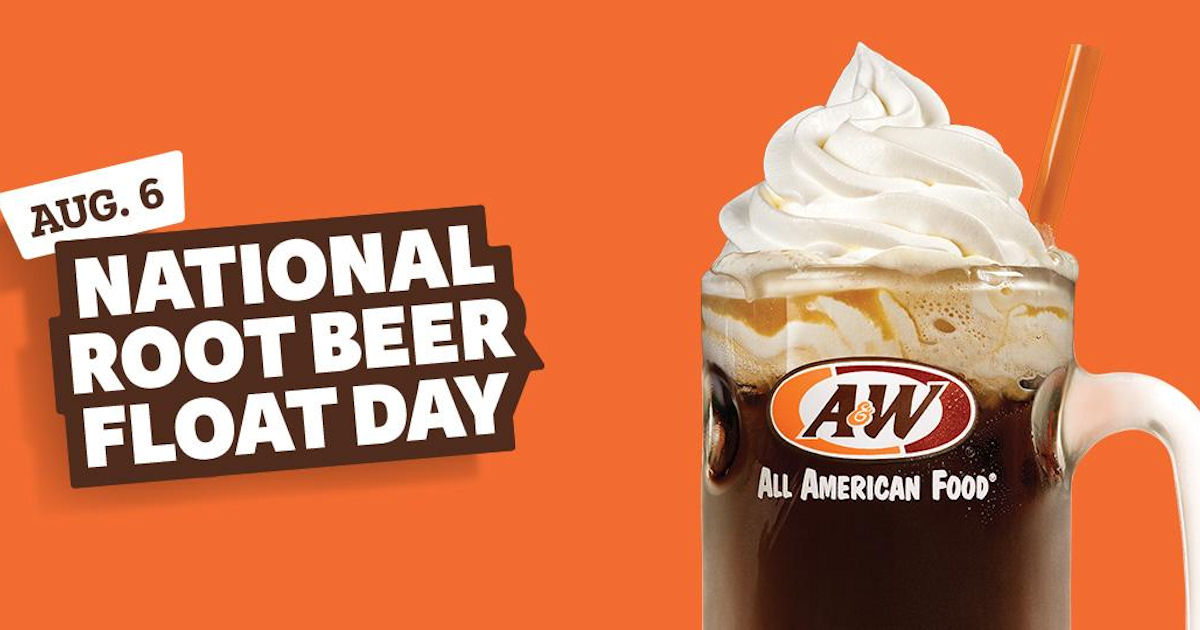 A&W National Root Beer Float Day