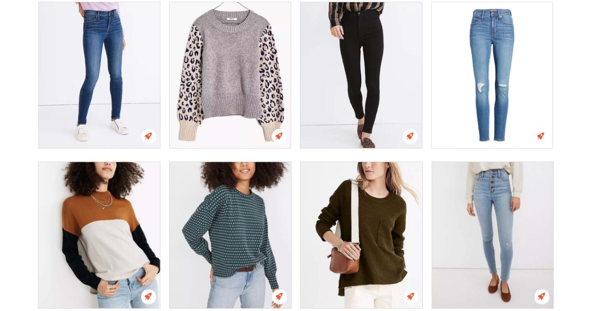 75% Off Madewell + Extra 10% Off at Checkout