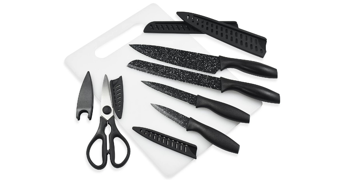 Tools of the Trade 11-Pc Cutlery & Cutting Board Set