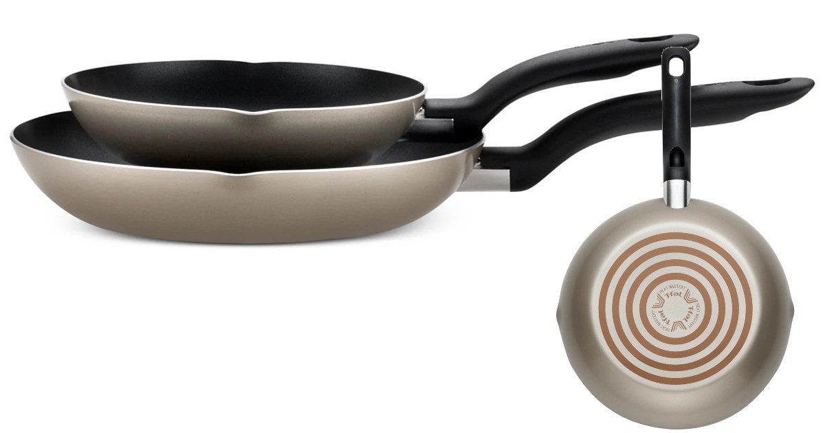T-Fal Culinaire Fry Pans Set of 2
