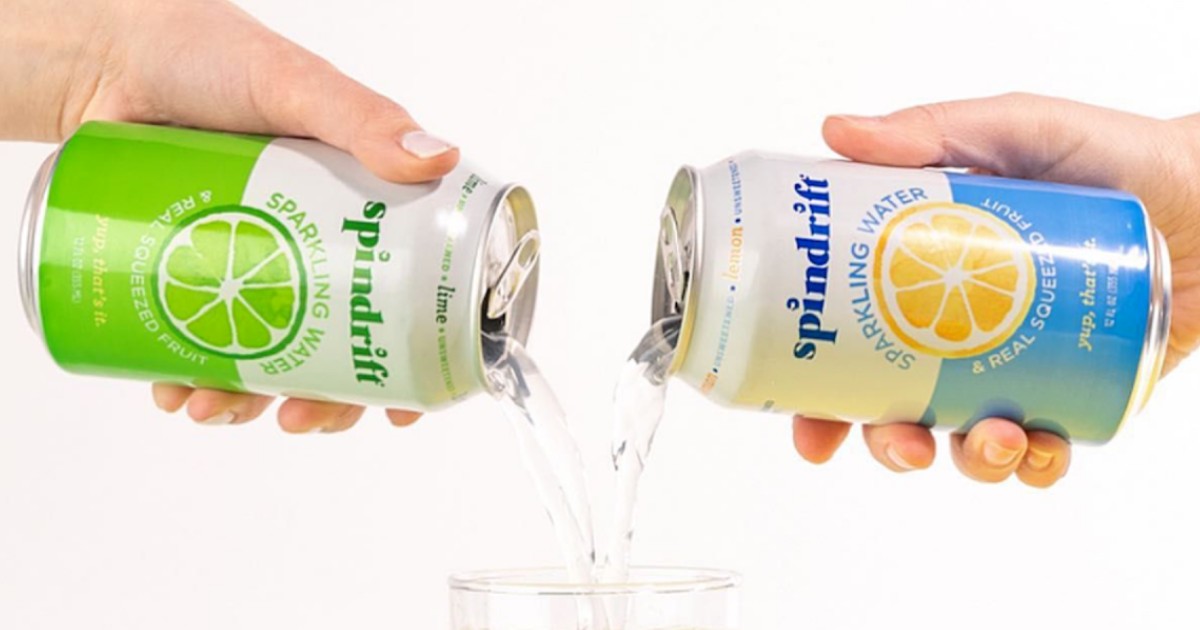 free spindrift sparkling water