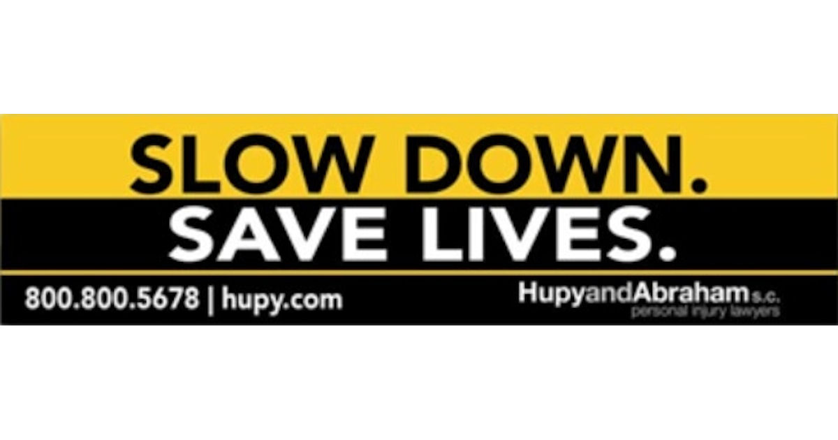 FREE Slow Down Save Lives Bump...