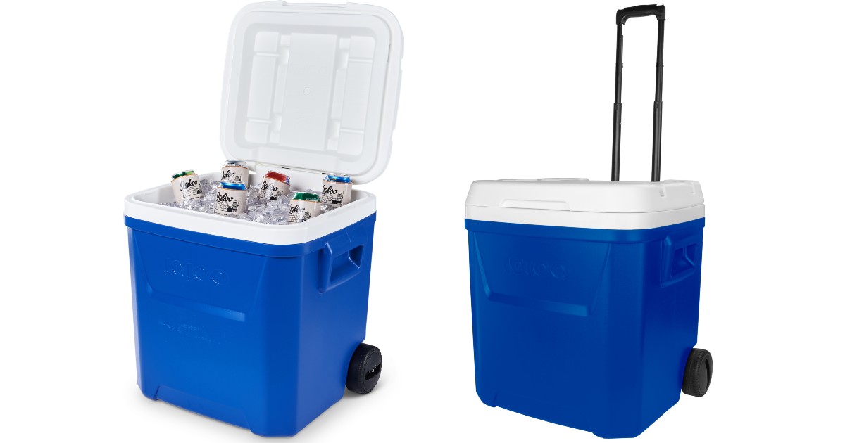 Igloo 60-Qt Laguna Roller Ice Chest Cooler