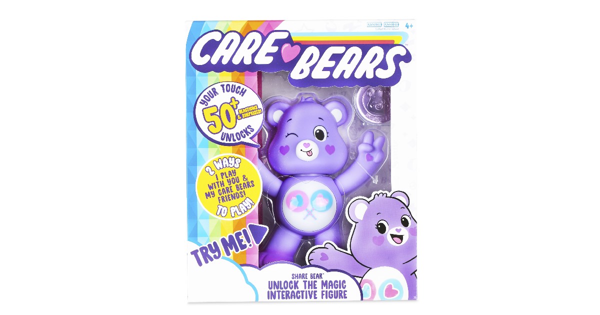 Care Bears Share Bear Interactive Figure ONLY $5.80 (Reg. $15)