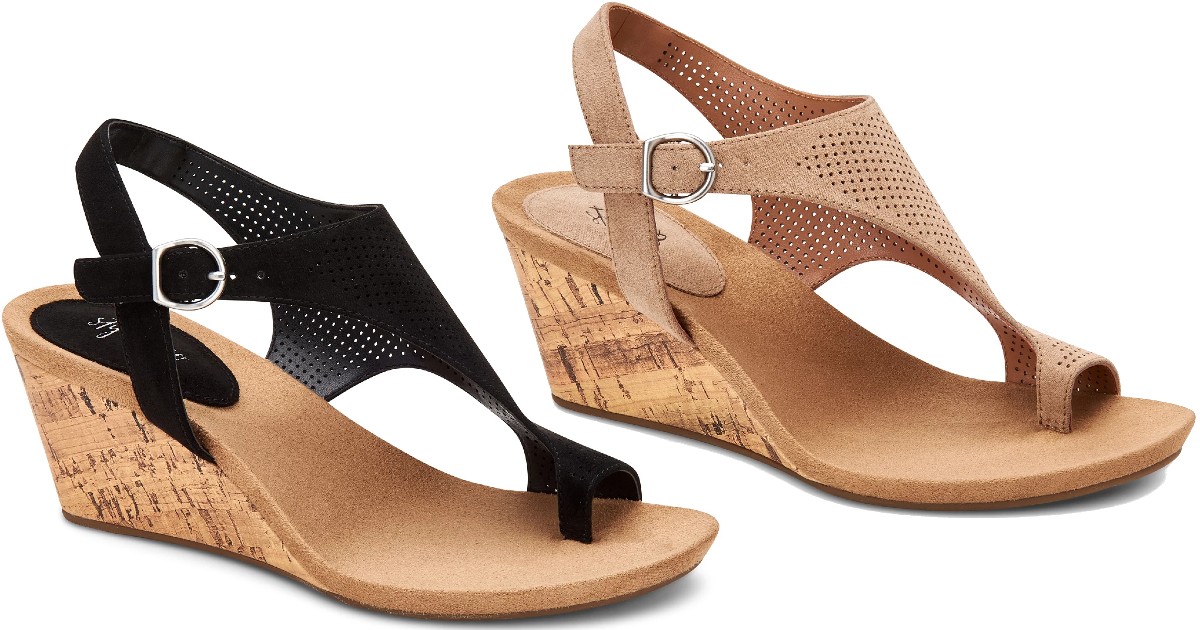 Style & Co Maddyson Wedge Sandals