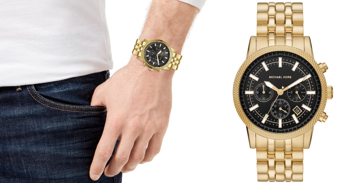 Michael Kors Men's Gold-Tone Watch