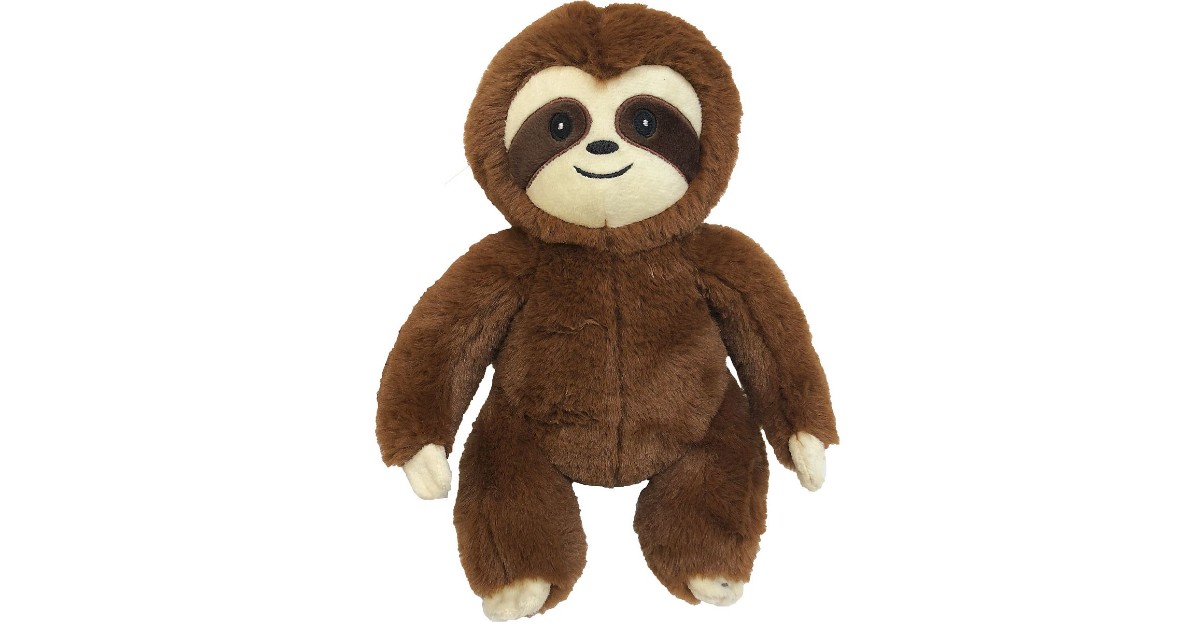 Woof Plush Sloth Dog Toy