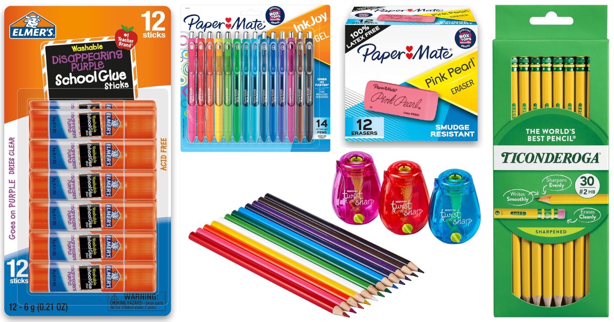 Save $10 when you buy $100 of School Supplies