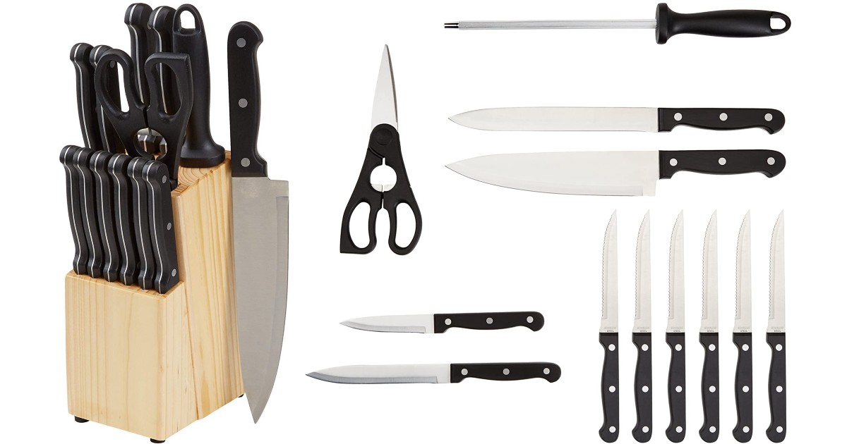 14-Piece Kitchen Knife Set